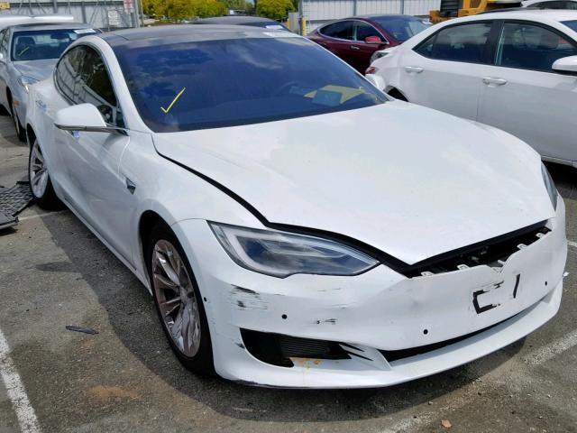 5YJSA1E12GF169753 - 2016 TESLA MODEL S أبيض صورة 1