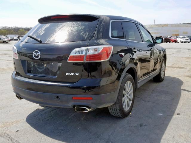 JM3TB2MA4A0234155 - 2010 MAZDA CX-9 BLACK photo 4