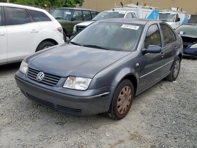 3VWRK69M54M012977 - 2004 VOLKSWAGEN JETTA GL GRAY photo 2