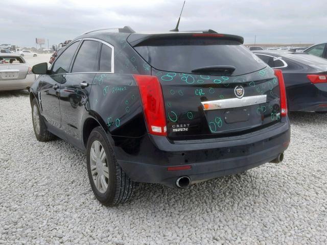 3GYFNAE32CS547735 - 2012 CADILLAC SRX LUXURY BLACK photo 3