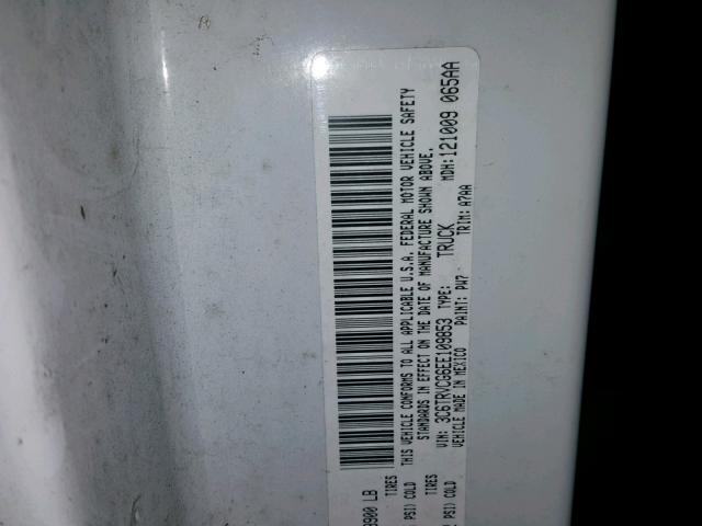 3C6TRVCG6EE109853 - 2014 RAM PROMASTER 白色 照片 10