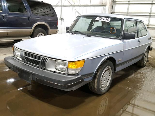 YS3AT34S0B1013121 - 1981 SAAB 900 BLUE photo 2