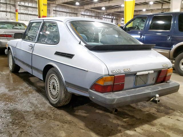 YS3AT34S0B1013121 - 1981 SAAB 900 BLUE photo 3