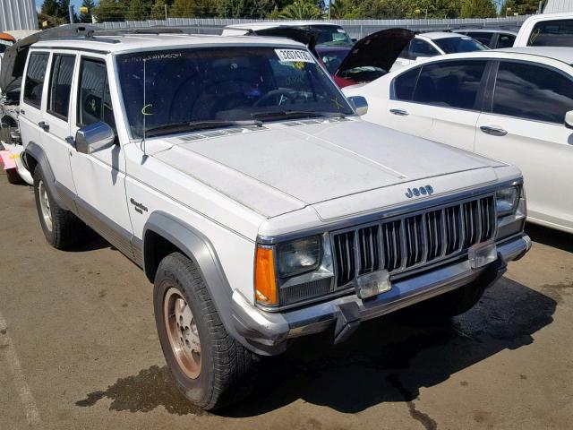 1J4FJ58L5LL203935 - 1990 JEEP CHEROKEE L WHITE photo 1