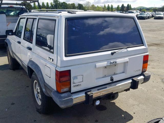 1J4FJ58L5LL203935 - 1990 JEEP CHEROKEE L WHITE photo 3