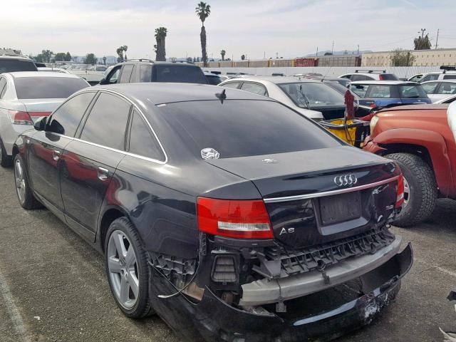 WAUAH74F88N063573 - 2008 AUDI A6 3.2 BLACK photo 3