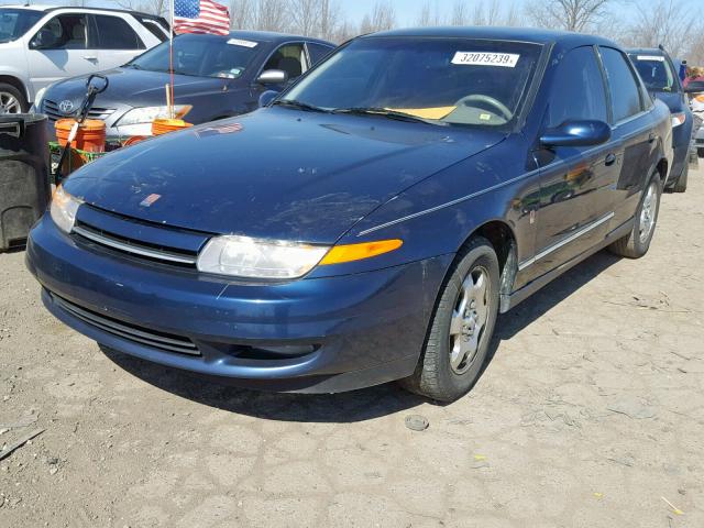 1G8JW52R9YY607789 - 2000 SATURN LS2 BLUE photo 2