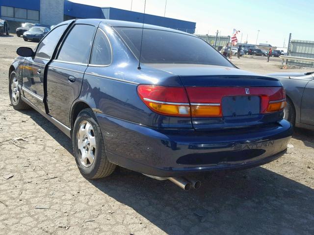 1G8JW52R9YY607789 - 2000 SATURN LS2 BLUE photo 3