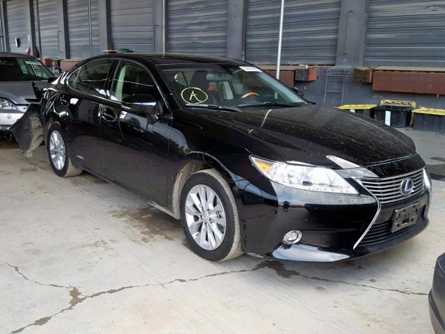 JTHBW1GG0F2080976 - 2015 LEXUS ES 300H BLACK photo 1