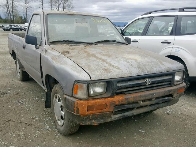 4TARN81A8PZ085668 - 1993 TOYOTA PICKUP 1/2 GRAY photo 1