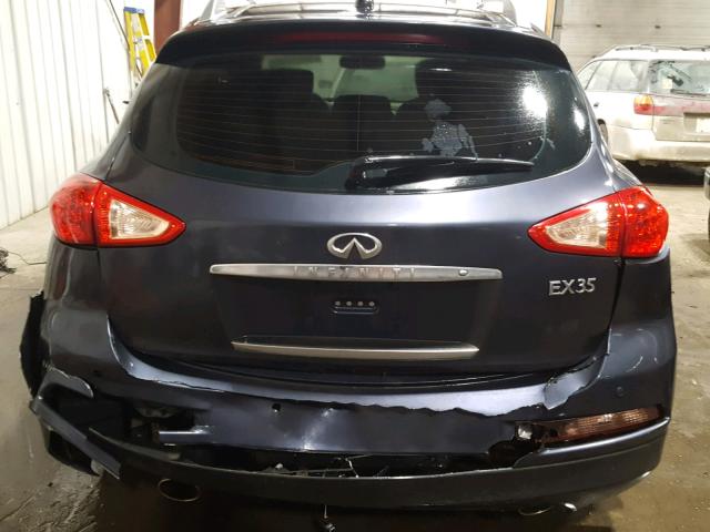 JNKAJ09F88M350763 - 2008 INFINITI EX35 BASE GRAY photo 9