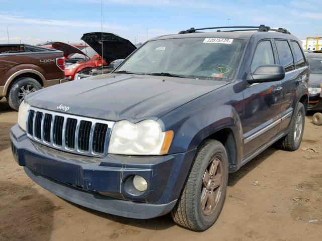 1J4HS58N16C317670 - 2006 JEEP GRAND CHER GREEN photo 2