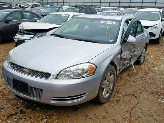 2G1WB5E33E1134929 - 2014 CHEVROLET IMPALA LIM SILVER photo 2