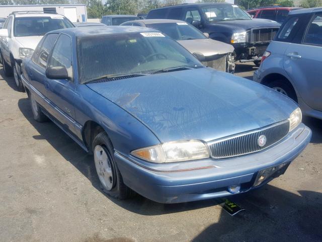 1G4NJ52M4WC410044 - 1998 BUICK SKYLARK CU BLUE photo 1