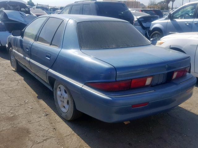 1G4NJ52M4WC410044 - 1998 BUICK SKYLARK CU BLUE photo 3