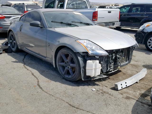 JN1AZ34E34T050352 - 2004 NISSAN 350Z COUPE GRAY photo 1