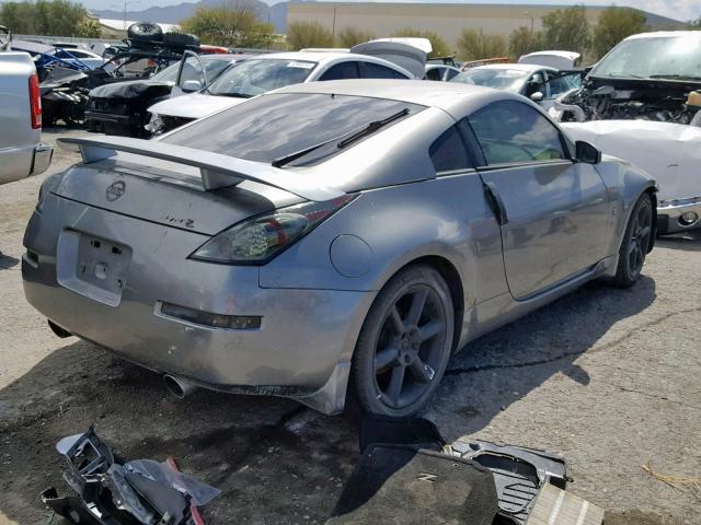 JN1AZ34E34T050352 - 2004 NISSAN 350Z COUPE GRAY photo 4