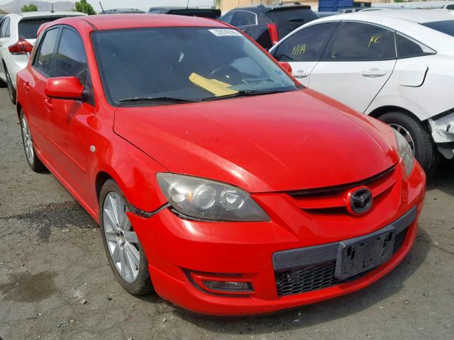 JM1BK34M271691618 - 2007 MAZDA SPEED 3 RED photo 1