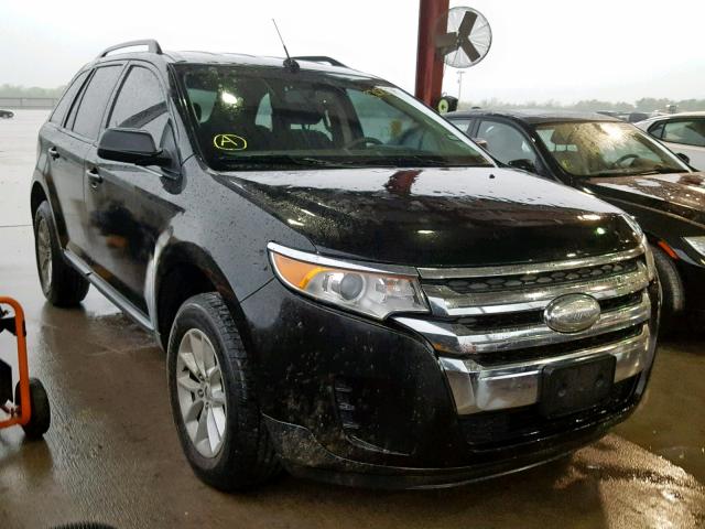 2FMDK3GC6DBC11930 - 2013 FORD EDGE SE BLACK photo 1