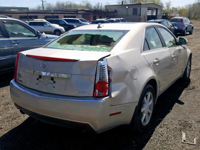 1G6DS57V990140929 - 2009 CADILLAC CTS HI FEA TAN photo 4