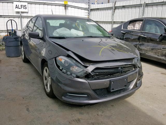 1C3CDFBB7GD652849 - 2016 DODGE DART SXT GRAY photo 1