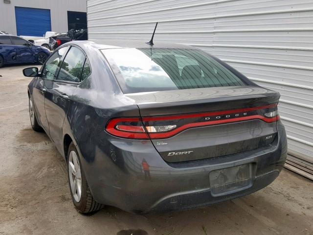 1C3CDFBB7GD652849 - 2016 DODGE DART SXT GRAY photo 3