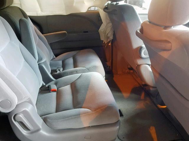 5FNRL38288B022332 - 2008 HONDA ODYSSEY LX SILVER photo 6