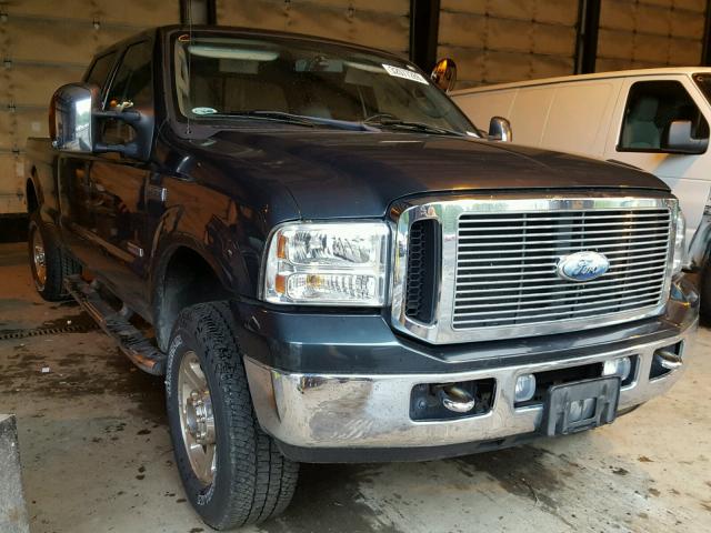 1FTWW31P66EC62526 - 2006 FORD F350 SRW S BLUE photo 1