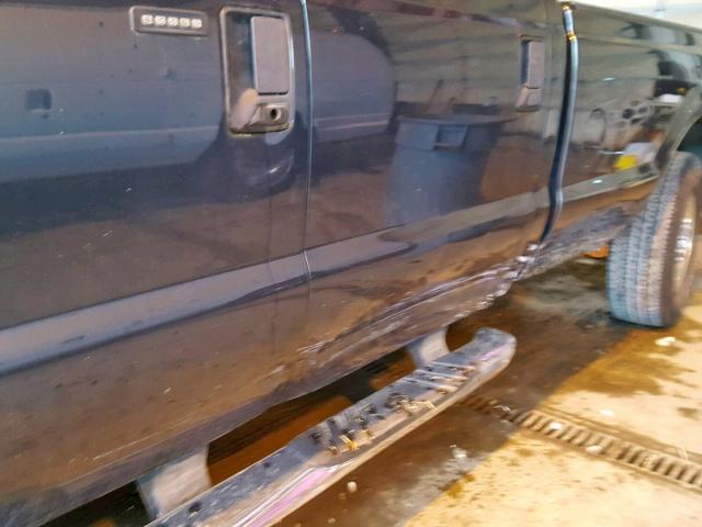 1FTWW31P66EC62526 - 2006 FORD F350 SRW S BLUE photo 9