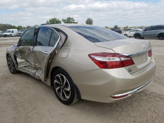 1HGCR2F93HA284641 - 2017 HONDA ACCORD EXL  photo 3