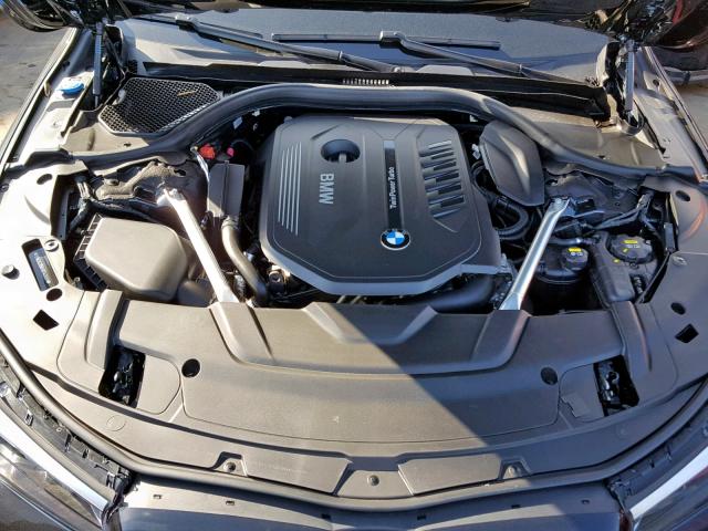 WBA7E2C55JG743133 - 2018 BMW 740 I BLACK photo 7