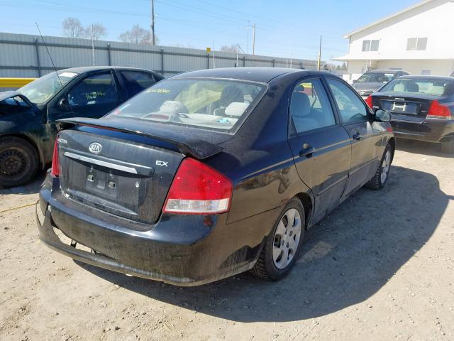 KNAFE121175467445 - 2007 KIA SPECTRA EX  photo 4