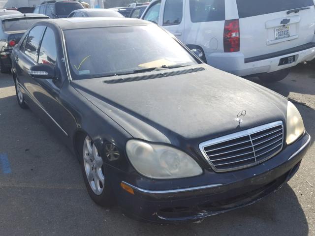 WDBNG84J04A399266 - 2004 MERCEDES-BENZ S 500 4MAT BLACK photo 1