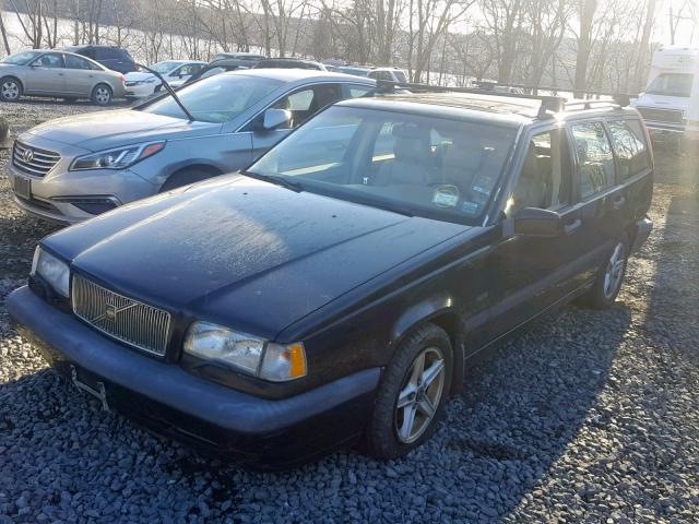 YV1LW5543T2265406 - 1996 VOLVO 850 BASE BLACK photo 2