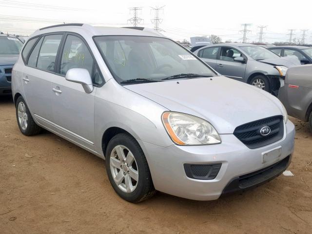 KNAFG525577031819 - 2007 KIA RONDO BASE SILVER photo 1