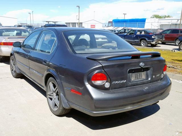 JN1CA31A71T108508 - 2001 NISSAN MAXIMA GXE GRAY photo 3