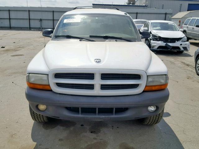 1D4HS38N63F624047 - 2003 DODGE DURANGO SP WHITE photo 9