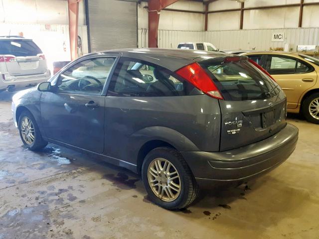 3FAFP31N95R131815 - 2005 FORD FOCUS ZX3 GRAY photo 3