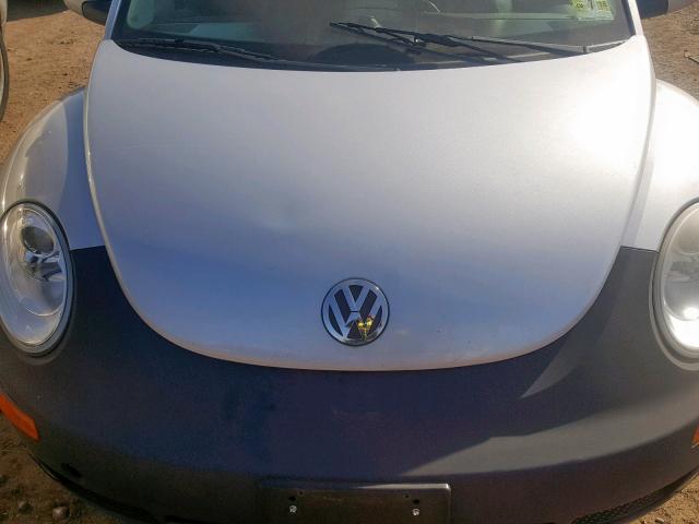 3VWSF31Y26M331324 - 2006 VOLKSWAGEN NEW BEETLE ვერცხლისფერი ფოტო 7