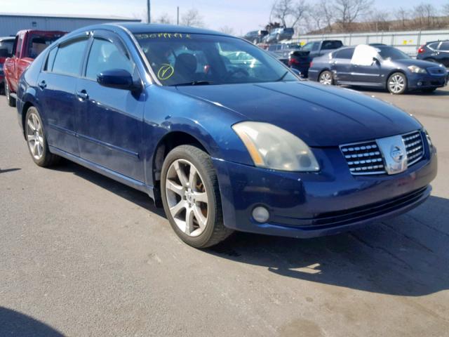 1N4BA41E27C814558 - 2007 NISSAN MAXIMA SE BLUE photo 1