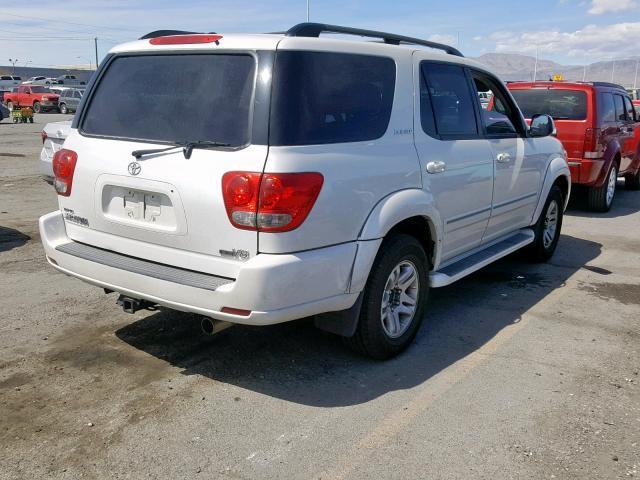 5TDZT38A95S245865 - 2005 TOYOTA SEQUOIA LI CREAM photo 4