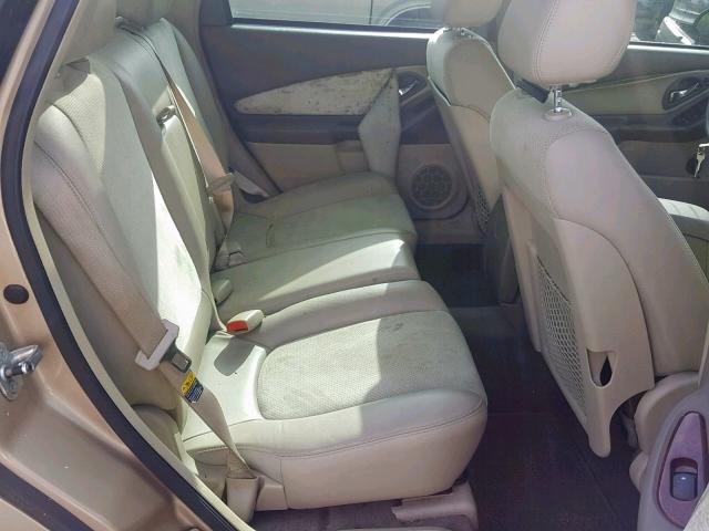 1G1ZU64804F249926 - 2004 CHEVROLET MALIBU MAX GOLD photo 6