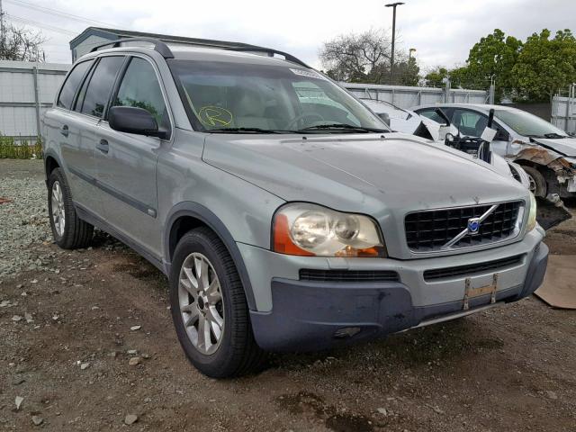 YV1CZ91H441074804 - 2004 VOLVO XC90 T6 GREEN photo 1