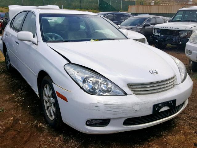 JTHBF30G320039608 - 2002 LEXUS ES 300 WHITE photo 1