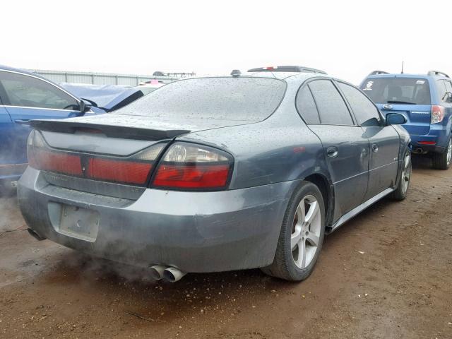 1G2HZ54Y34U251801 - 2004 PONTIAC BONNEVILLE GRAY photo 4