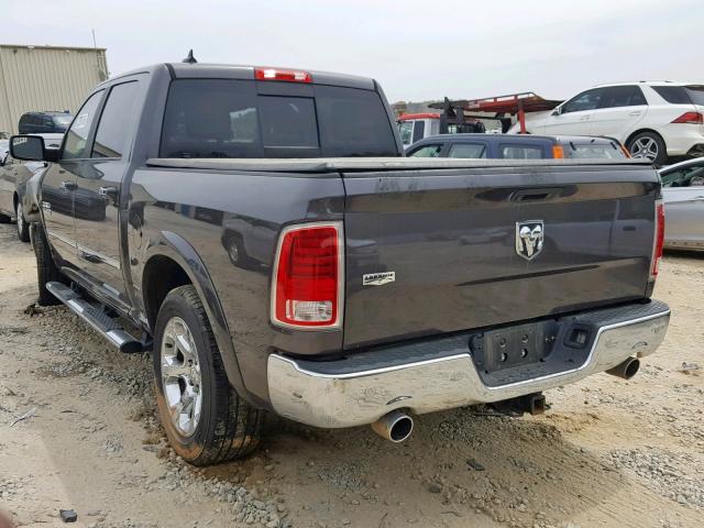 1C6RR6NM2FS589889 - 2015 RAM 1500 LARAM GRAY photo 3