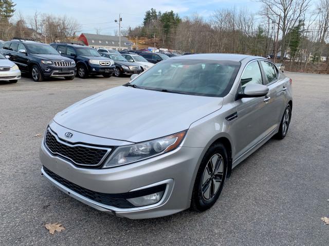 KNAGM4AD8C5011232 - 2012 KIA OPTIMA HYB GRAY photo 1