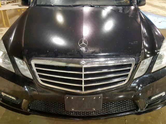 WDDHF2EB9BA328687 - 2011 MERCEDES-BENZ E 350 BLUE BLACK photo 9