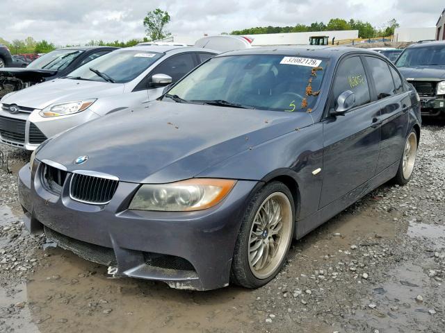 WBAVB33546PS13300 - 2006 BMW 330 I GRAY photo 2