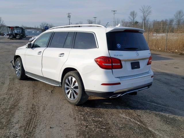 4JGDF6EE6KB193880 - 2019 MERCEDES-BENZ GLS 450 4M WHITE photo 3